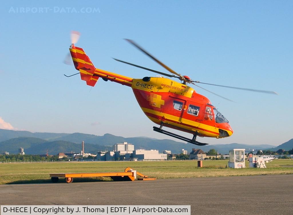 D-HECE, Eurocopter-Kawasaki BK-117B-2 C/N 7244, Medicopter 117