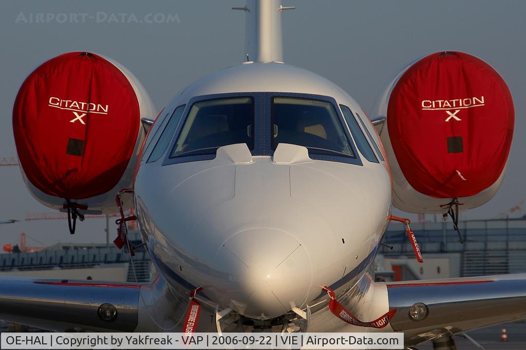 OE-HAL, 2006 Cessna 750 Citation X Citation X C/N 750-0259, Jet Alliance Cessna 750 Citation X