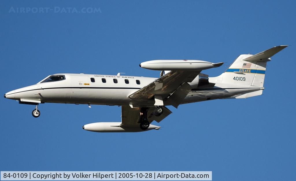 84-0109, 1984 Gates Learjet C-21A C/N 35A-555, Gates C-21A