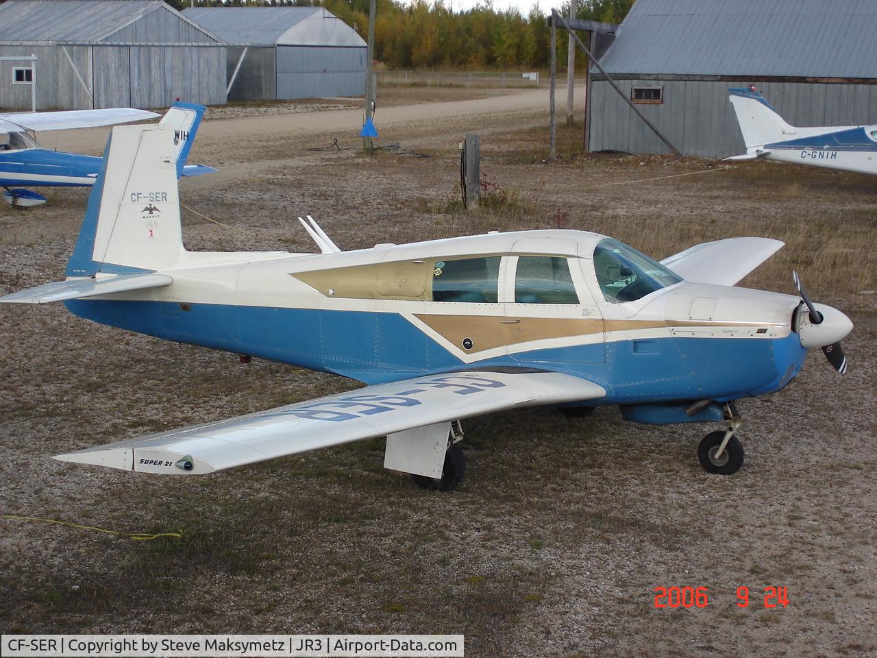 CF-SER, 1965 Mooney M20E C/N 779, 1965 M20E with mods. 155 kts