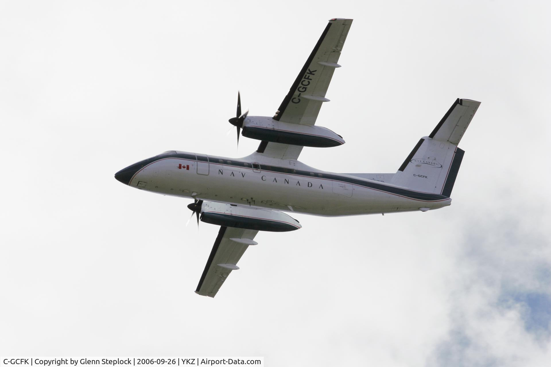 C-GCFK, 1985 De Havilland Canada DHC-8-102 Dash 8 C/N 028, Nav Canada