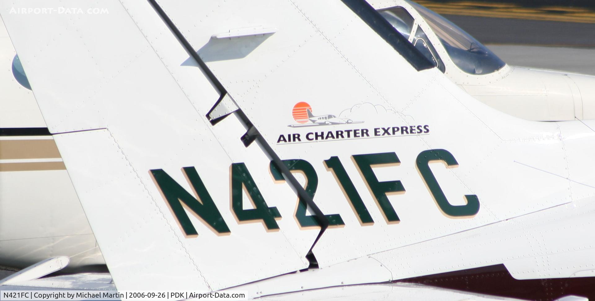N421FC, 1977 Cessna 421C Golden Eagle C/N 421C0442, Tail Numbers