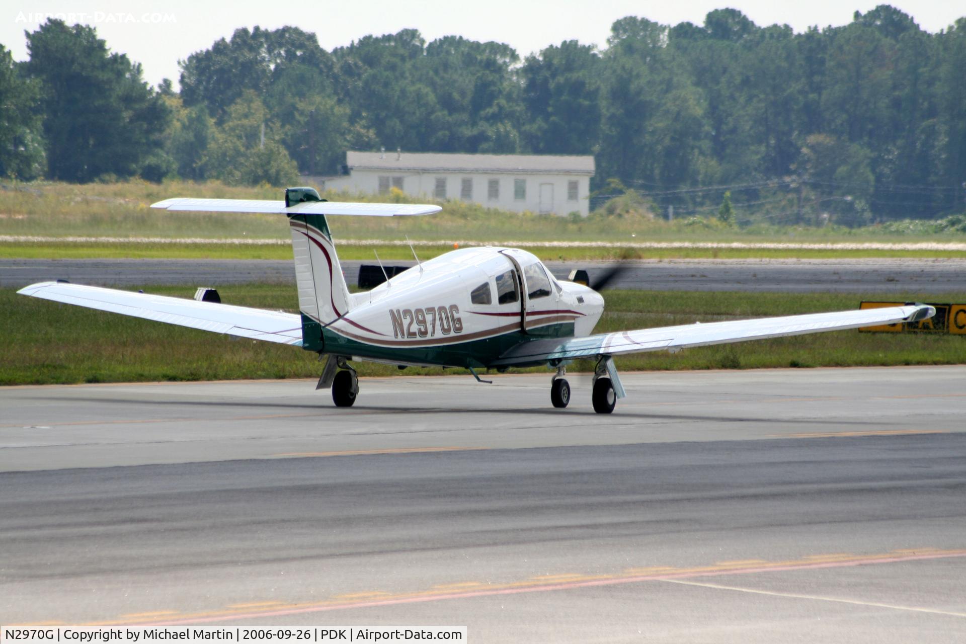 N2970G, 1979 Piper PA-28RT-201T Arrow IV C/N 28R-7931283, Taxing to Runway 2L