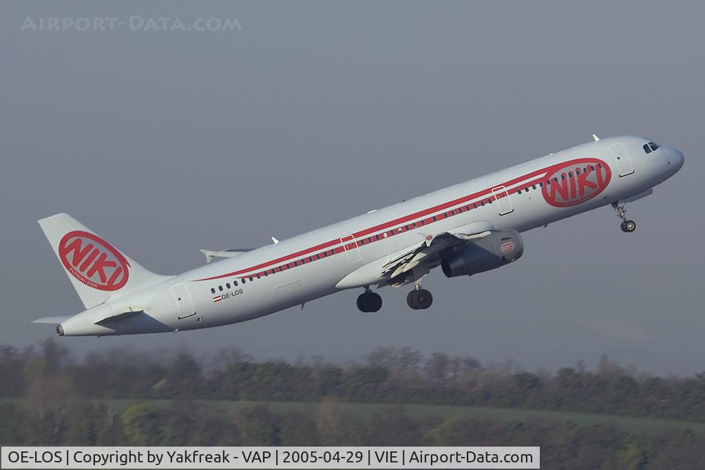 OE-LOS, 2001 Airbus A321-231 C/N 1487, Fly Niki Airbus 321