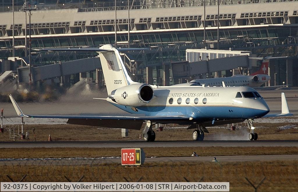 92-0375, 1992 Gulfstream Aerospace C-20H (Gulfstream III) C/N 1256, Gulfstream C-20H