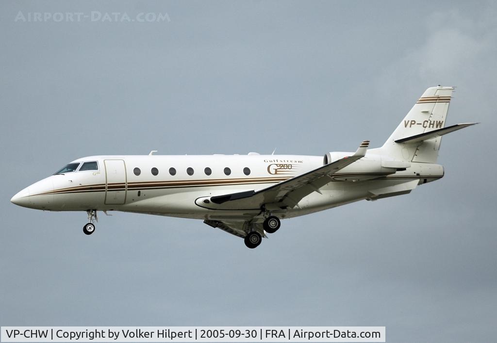 VP-CHW, 1998 Israel Aircraft Industries IAI-1126 Galaxy C/N 004, Gulfstream G200