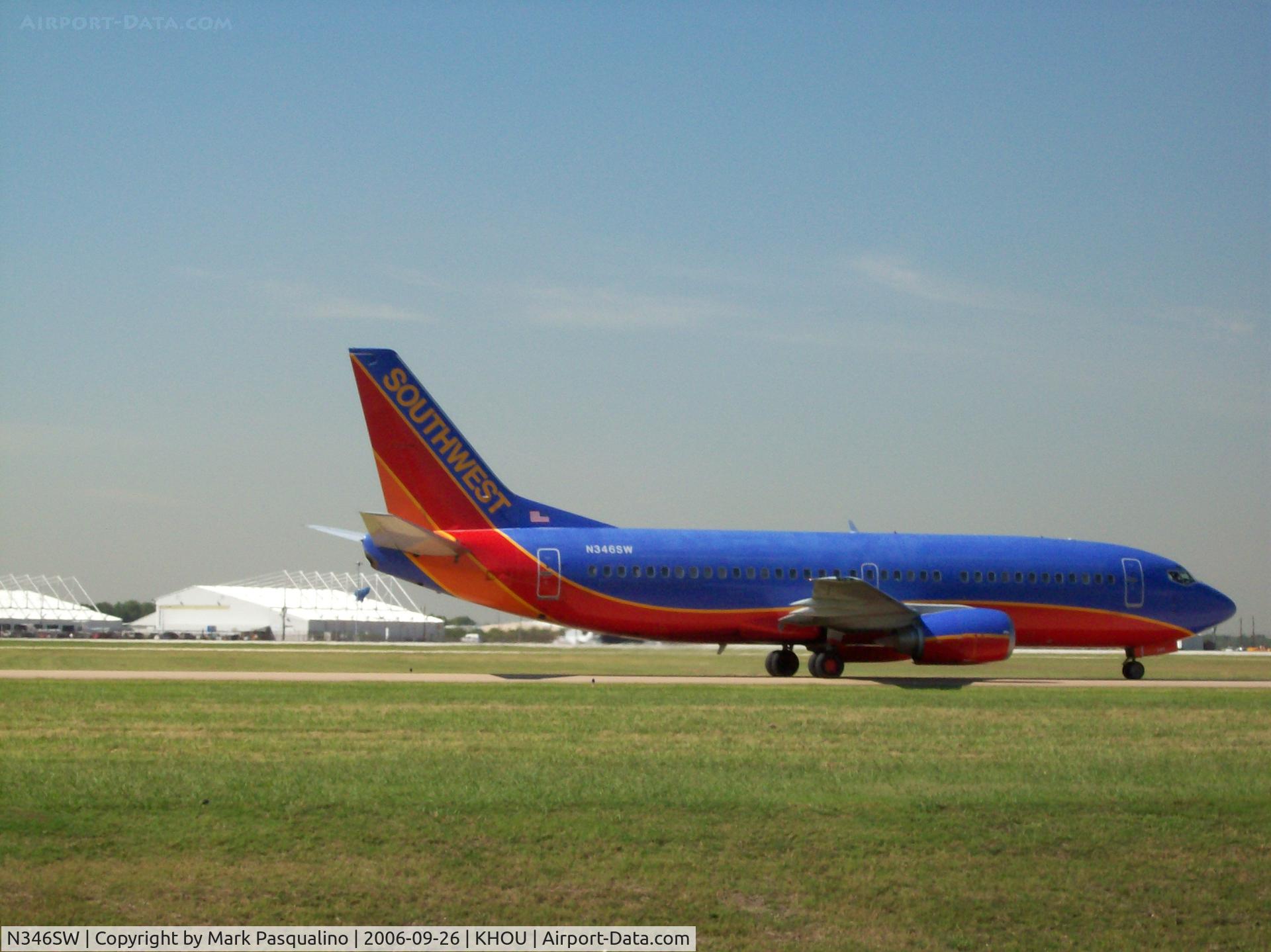 N346SW, 1989 Boeing 737-3H4 C/N 24153, Boeing 737-300