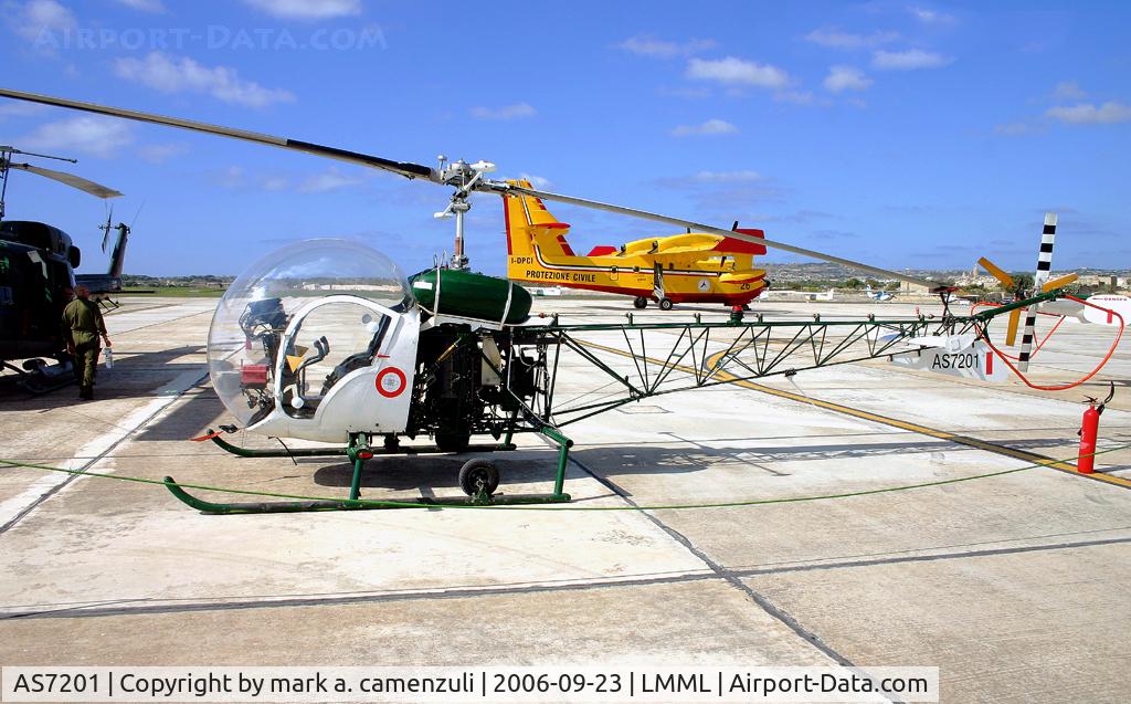 AS7201, Agusta AB-47G-2 C/N 225, HELICOPTER