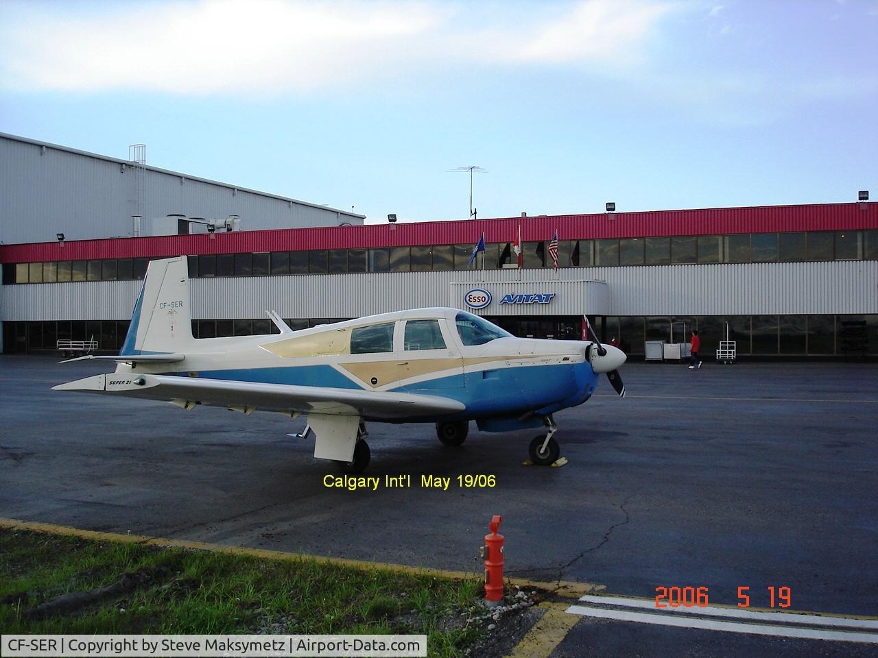 CF-SER, 1965 Mooney M20E C/N 779, Calgary Intl. May 2006