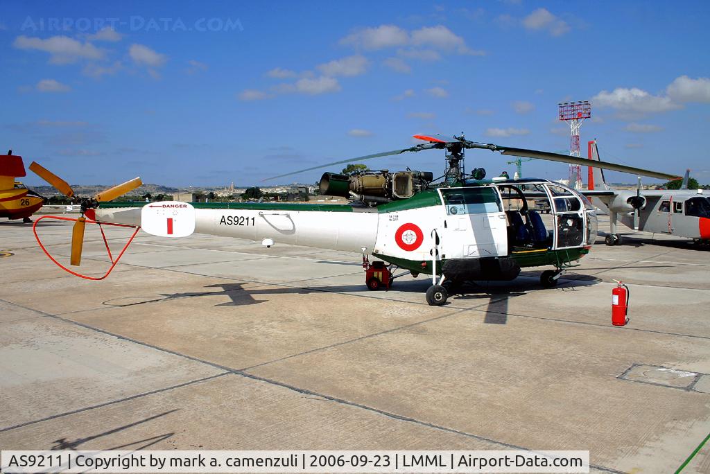 AS9211, Aerospatiale SA-316B Alouette III C/N 2295, HELICOPTER