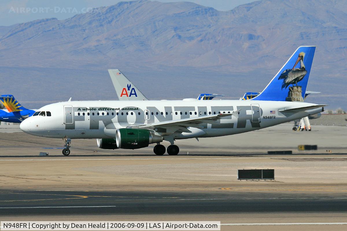 N948FR, 2006 Airbus A319-112 C/N 2836, Frontier Airlines 