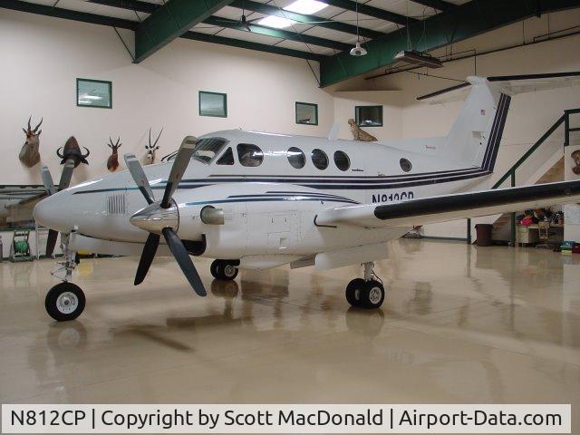 N812CP, 1981 Beech F90 King Air C/N LA-127, N812CP In hangar
