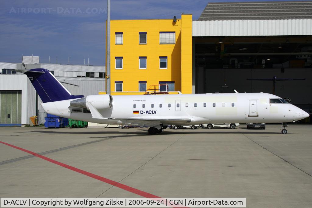 D-ACLV, 1996 Canadair CRJ-200LR (CL-600-2B19) C/N 7113, no t/s & logo