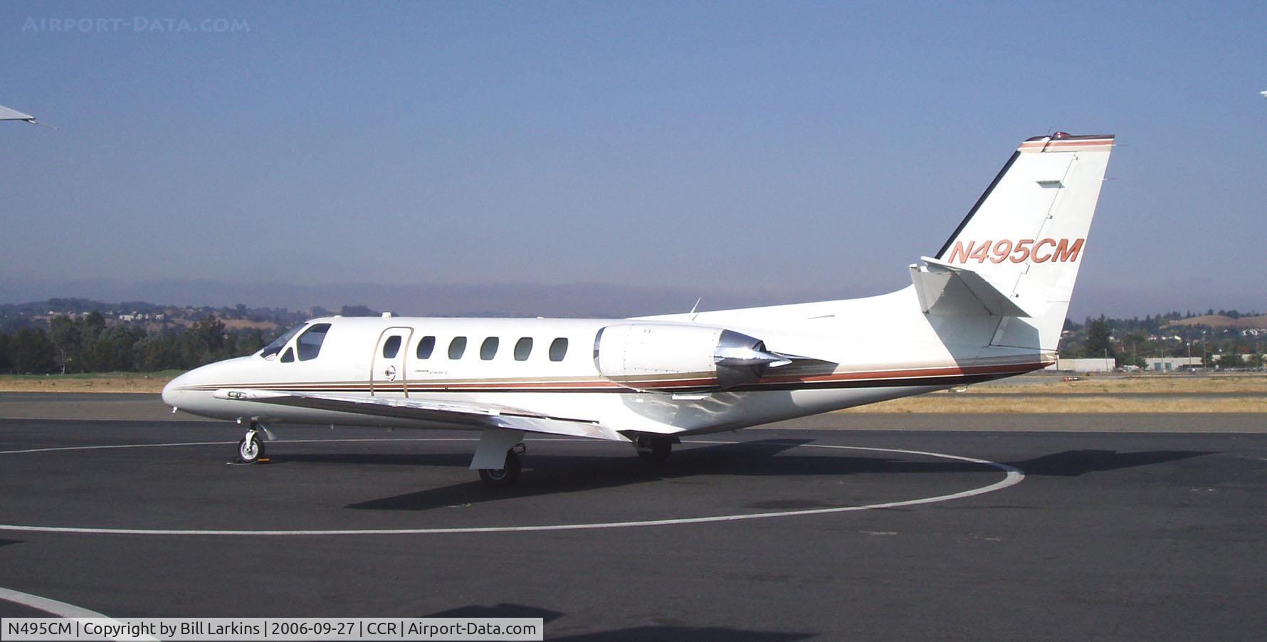 N495CM, 1980 Cessna 550 C/N 550-0151, Visiting California