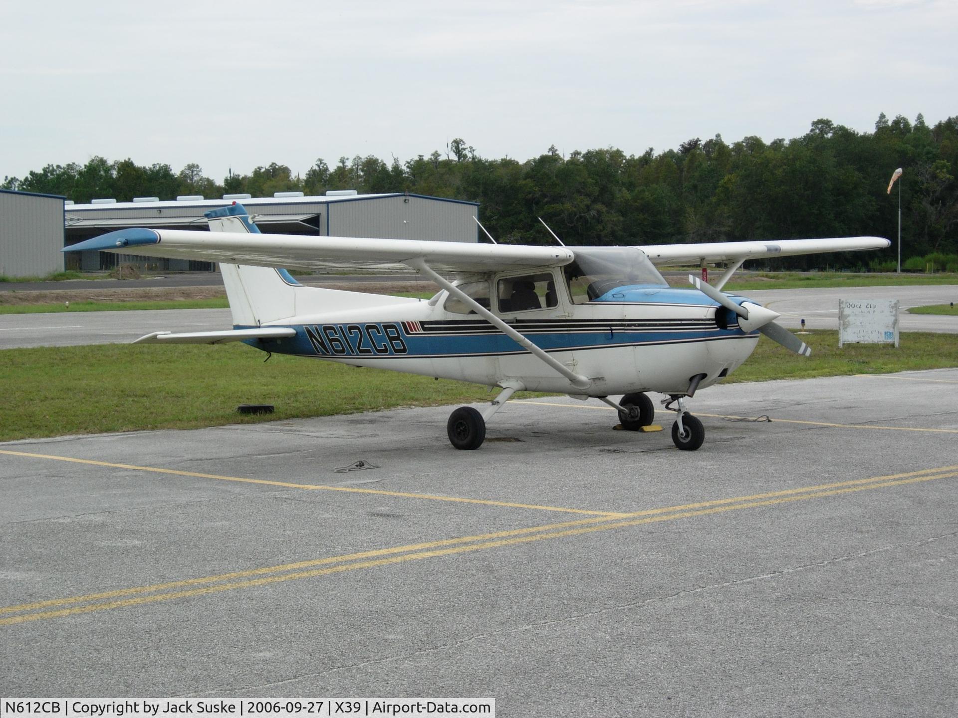 N612CB, 1981 Cessna 172P C/N 17275186, On the ramp