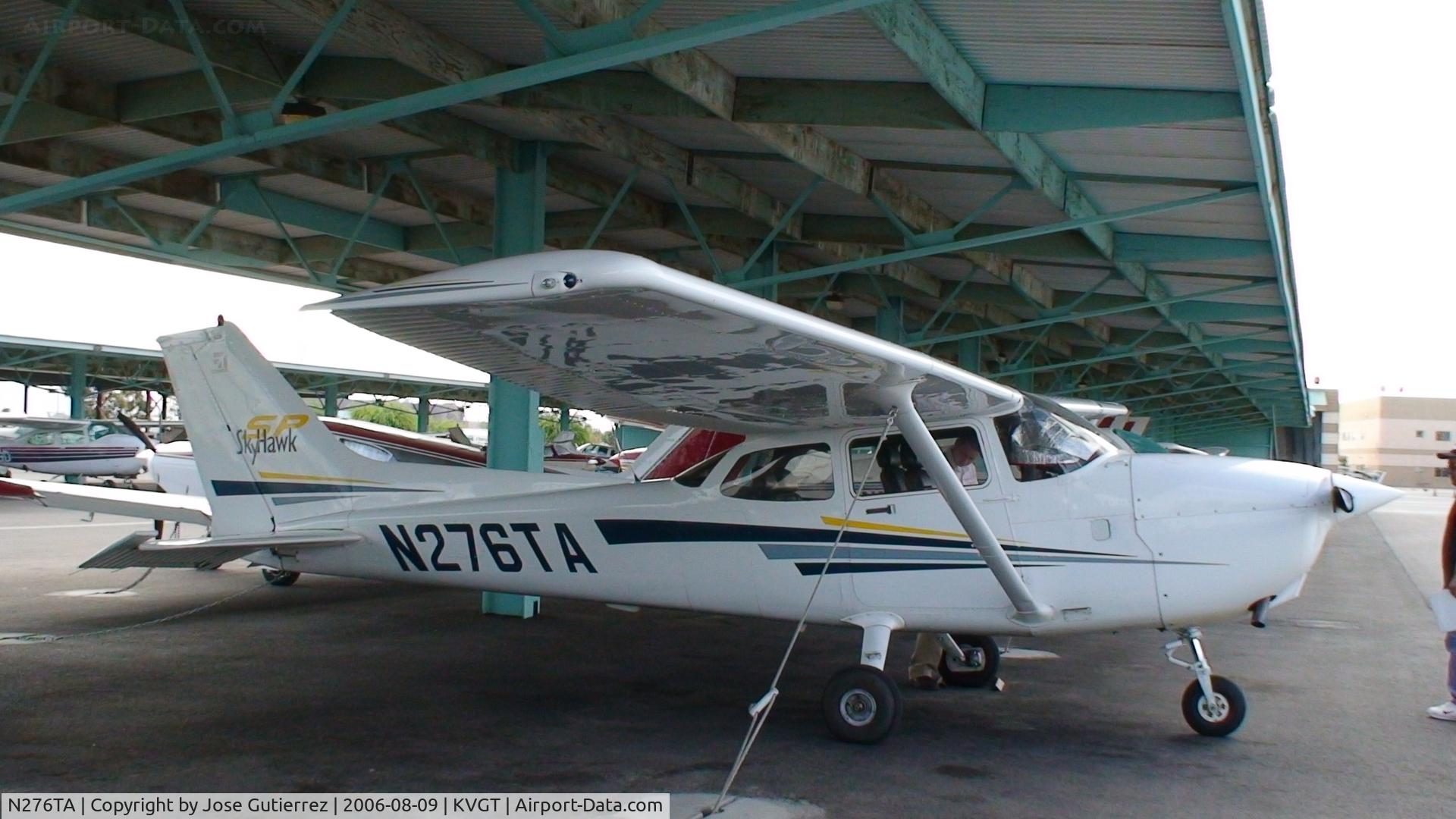 N276TA, 2002 Cessna 172S C/N 172S9276, Six Tango Alpha Holding Short Runway Three Three Left