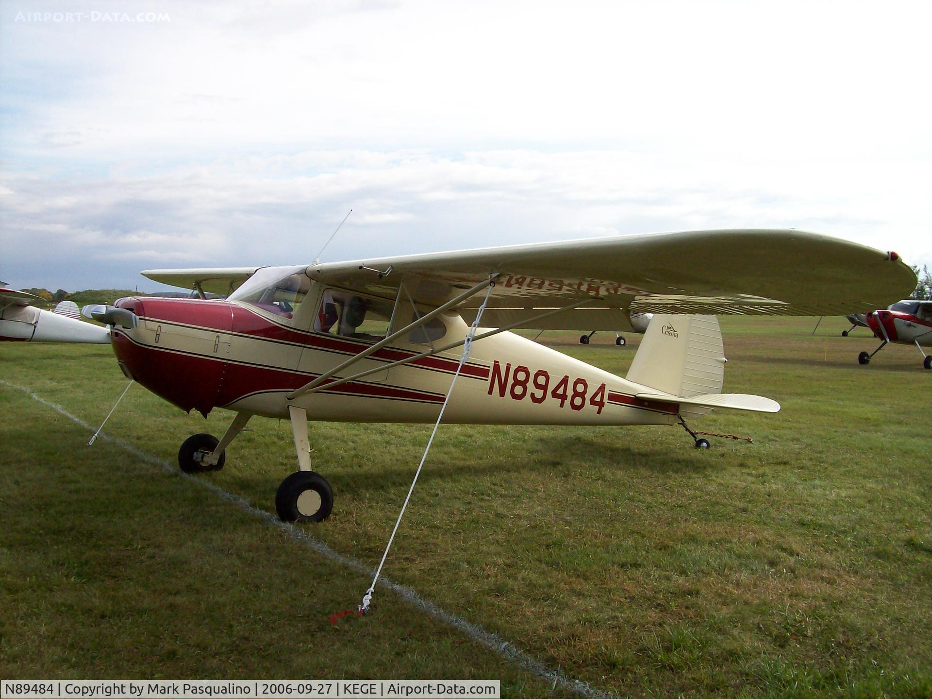 N89484, 1946 Cessna 140 C/N 8516, Cessna 140