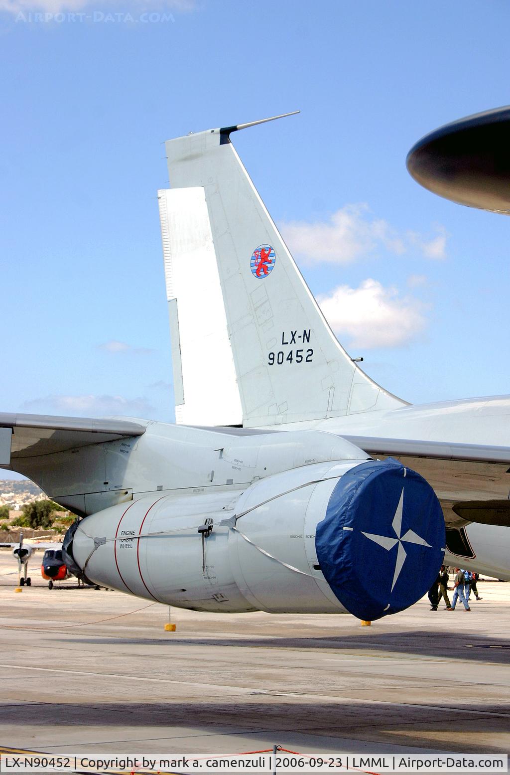 LX-N90452, 1983 Boeing E-3A Sentry C/N 22847, AWACS