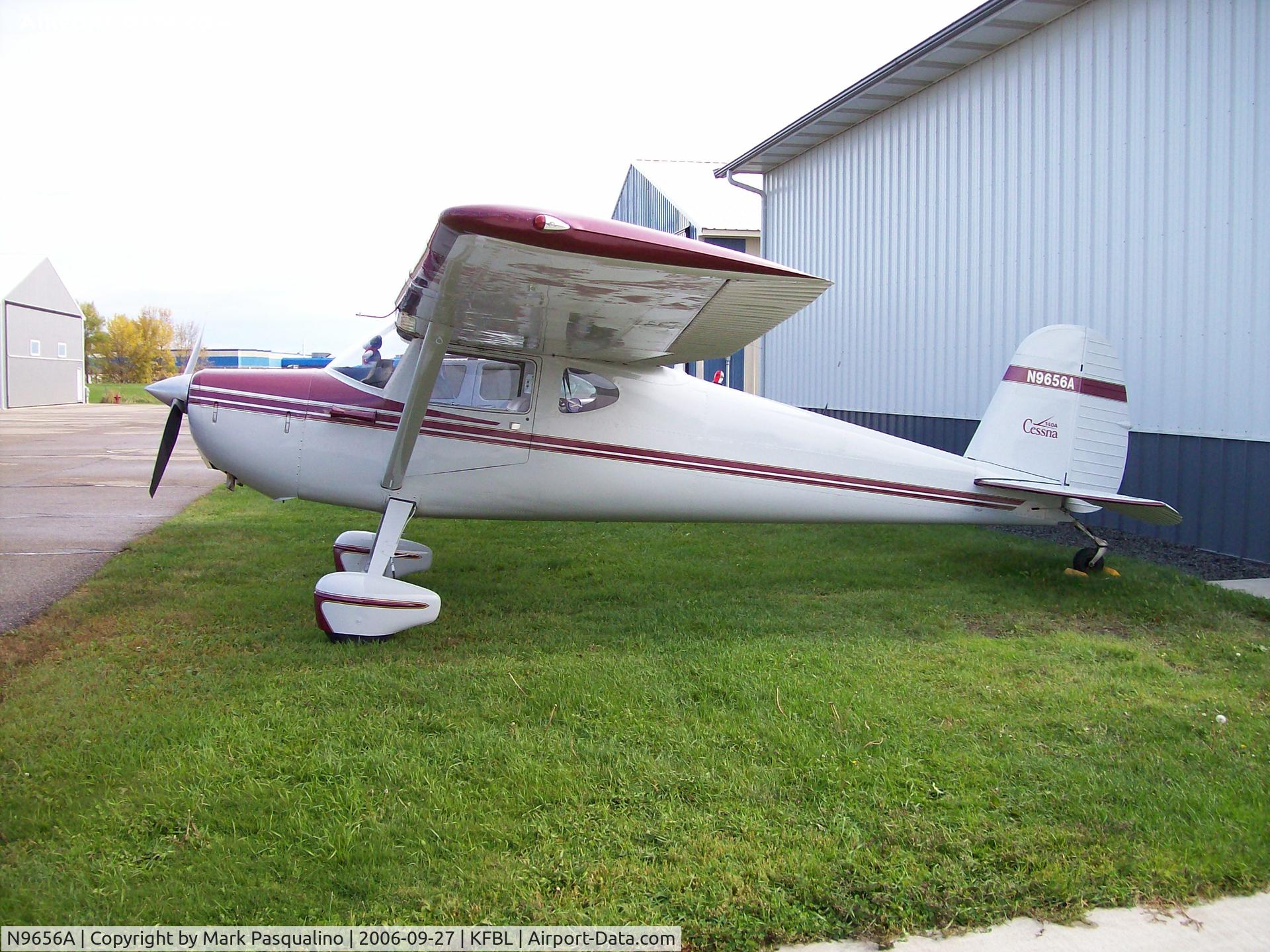 N9656A, 1950 Cessna 140A C/N 15377, Cessna 140A