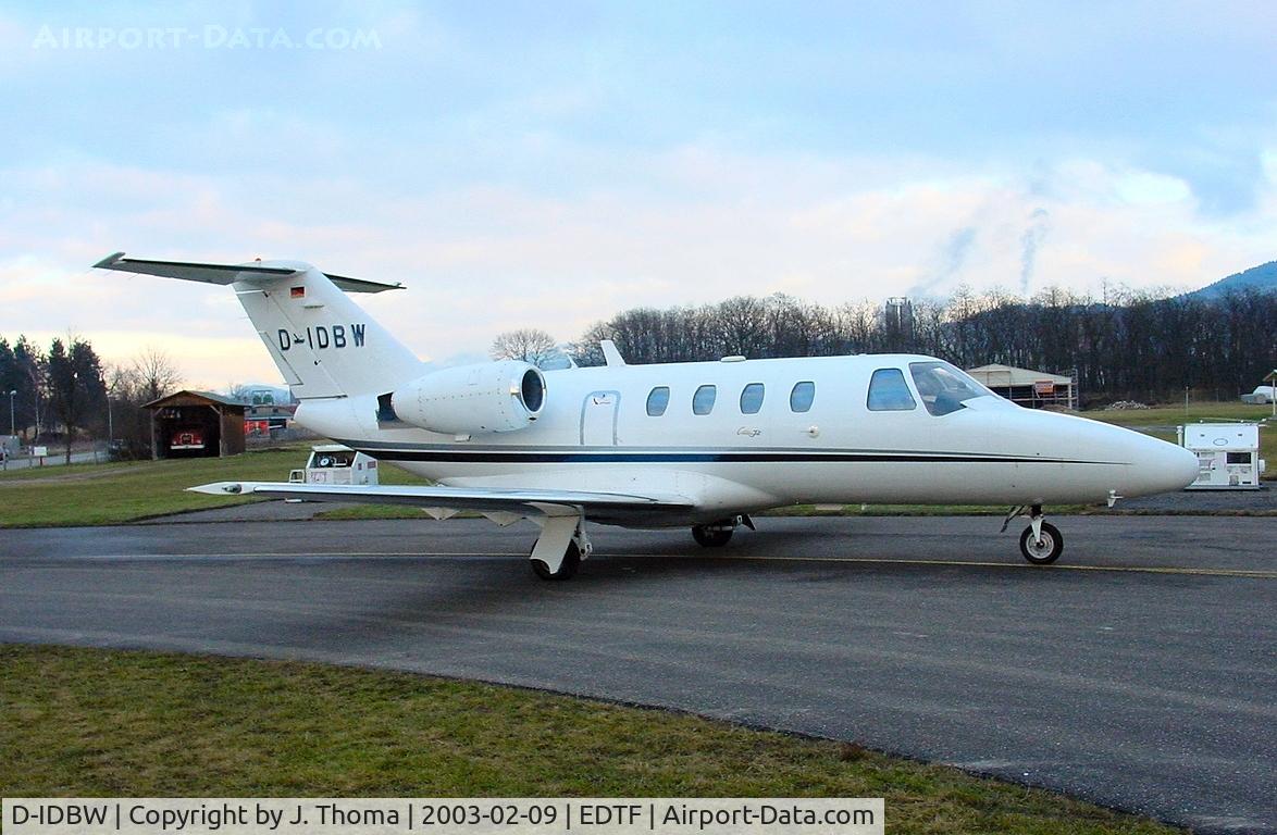 D-IDBW, 1993 Cessna 525 CitationJet C/N 525-0044, Cessna 525 CitationJet