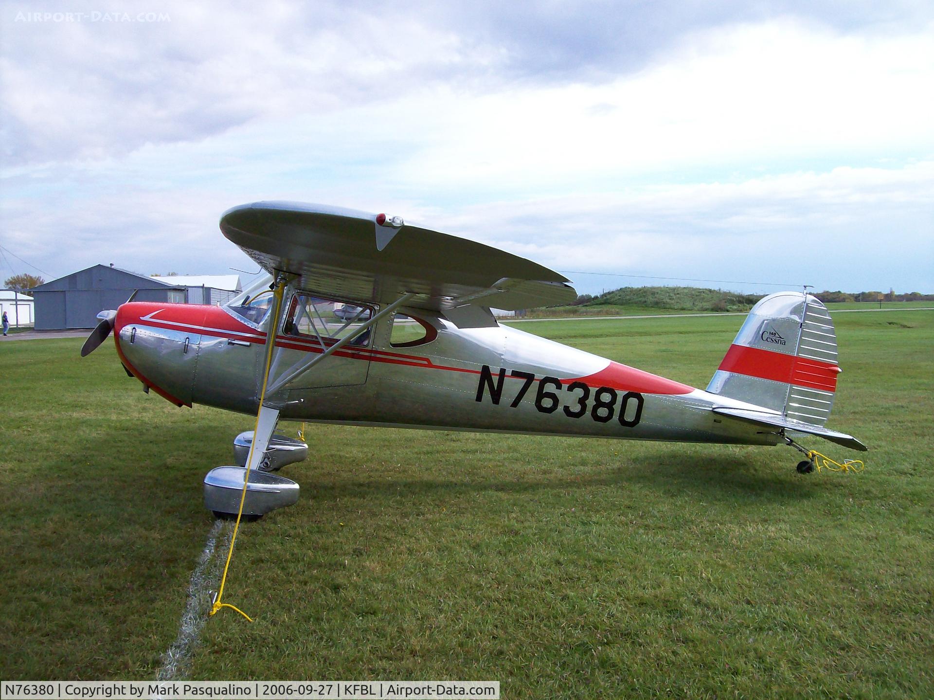 N76380, 1946 Cessna 140 C/N 10801, Cessna 140
