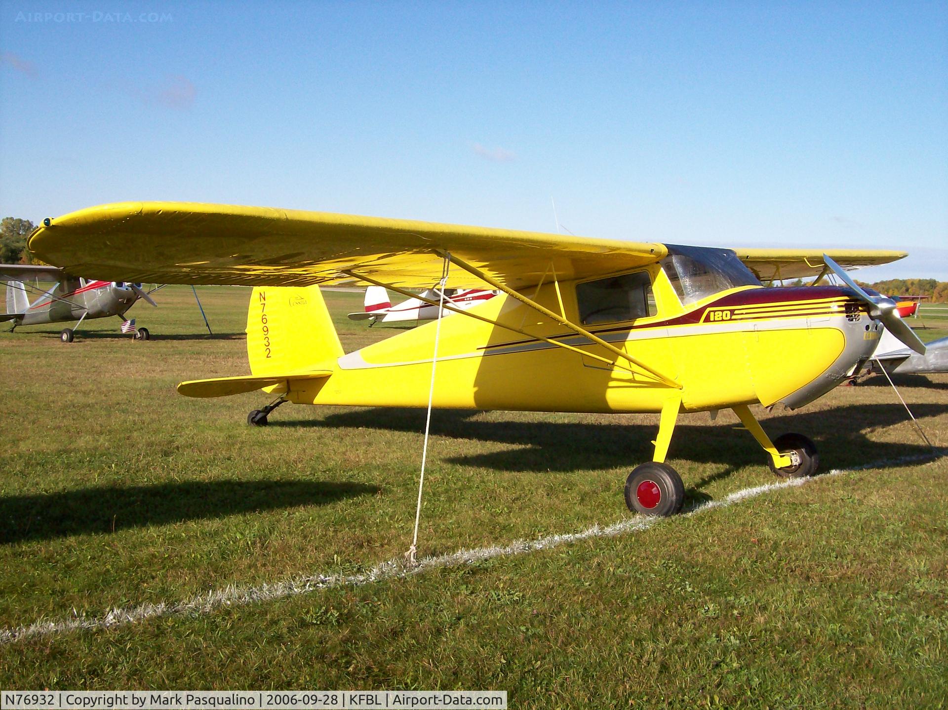 N76932, 1946 Cessna 120 C/N 11374, Cessna 120