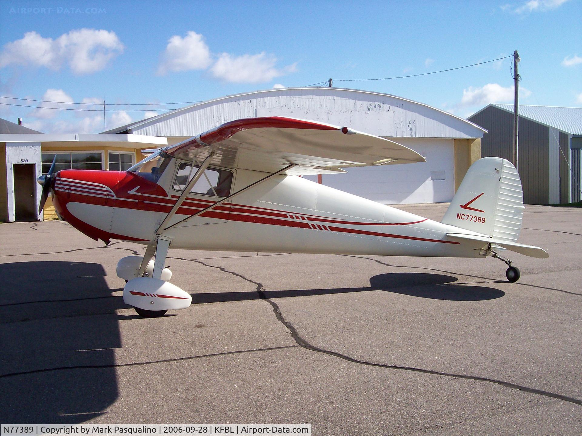 N77389, 1946 Cessna 120 C/N 11830, Cessna 120