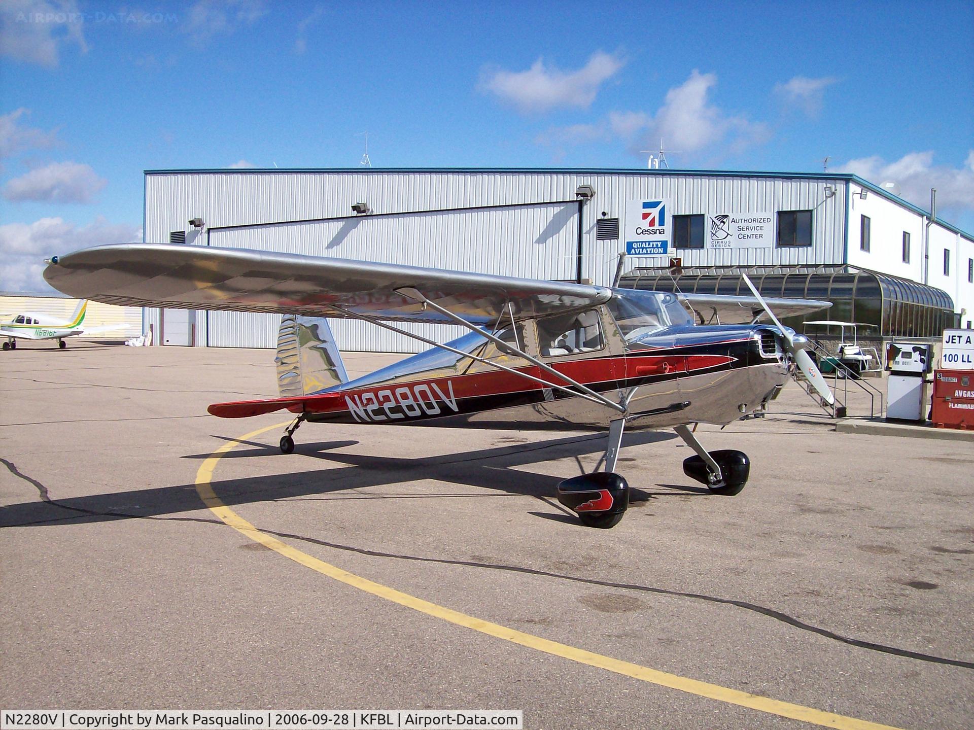 N2280V, 1948 Cessna 140 C/N 14433, Cessna 140