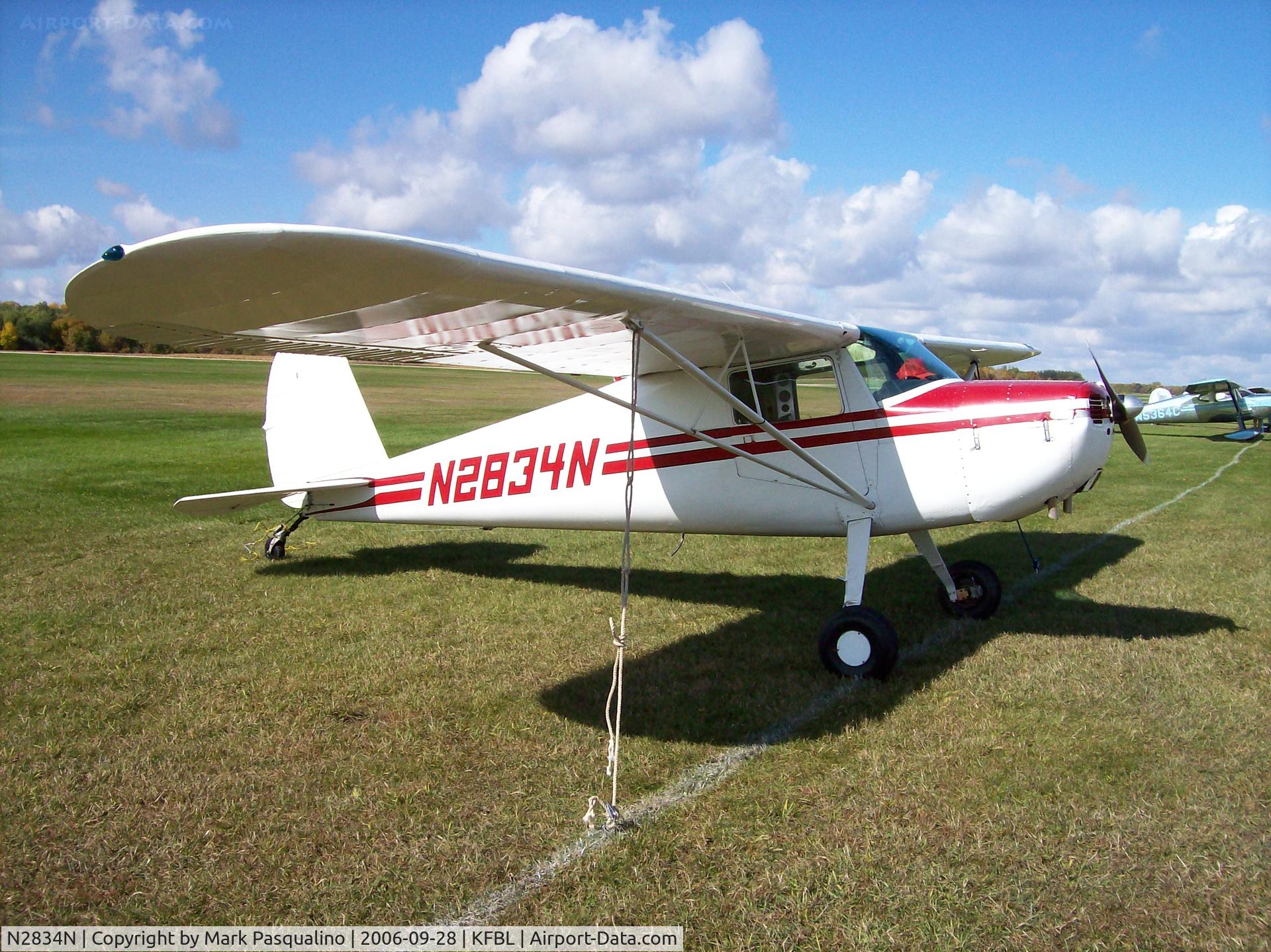 N2834N, 1947 Cessna 120 C/N 13095, Cessna 120