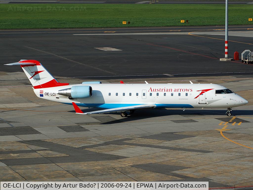 OE-LCI, 1996 Canadair CRJ-200LR (CL-600-2B19) C/N 7133, Austrian Arrows