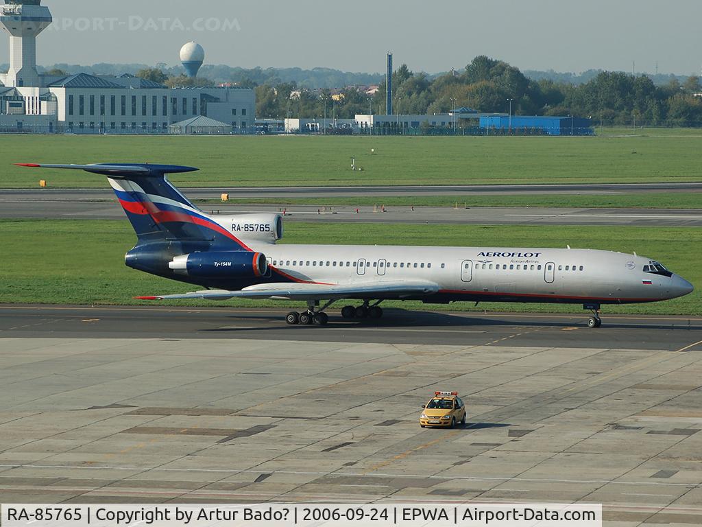 RA-85765, 1990 Tupolev Tu-154M C/N 90A765, Aeroflot - Tu-154M