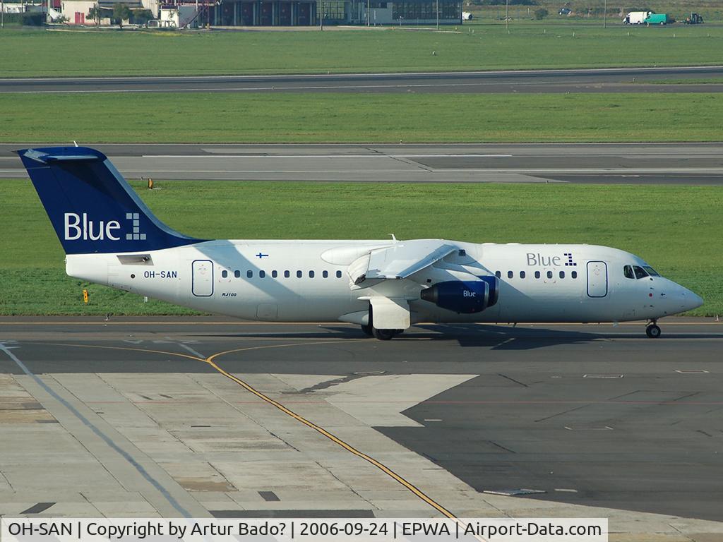 OH-SAN, 2002 British Aerospace Avro 146-RJ100 C/N E3387, Blue1