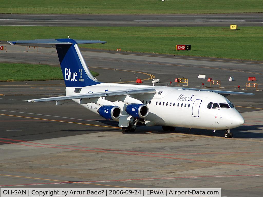 OH-SAN, 2002 British Aerospace Avro 146-RJ100 C/N E3387, Blue1