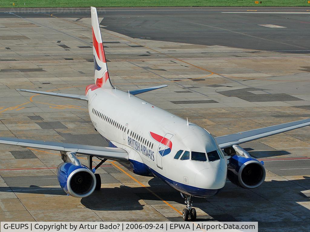 G-EUPS, 2000 Airbus A319-131 C/N 1338, ritisch Airways