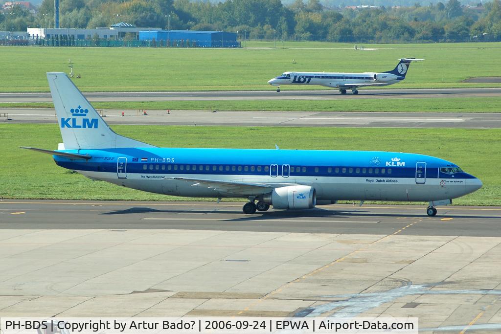 PH-BDS, 1989 Boeing 737-406 C/N 24529, KLM