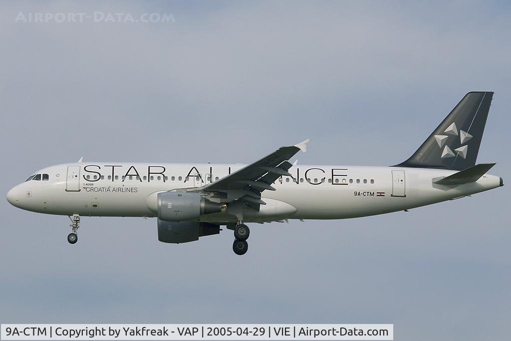 9A-CTM, 1997 Airbus A320-212 C/N 0671, Croatia Airlines Airbus 320 in Star Alliance colros