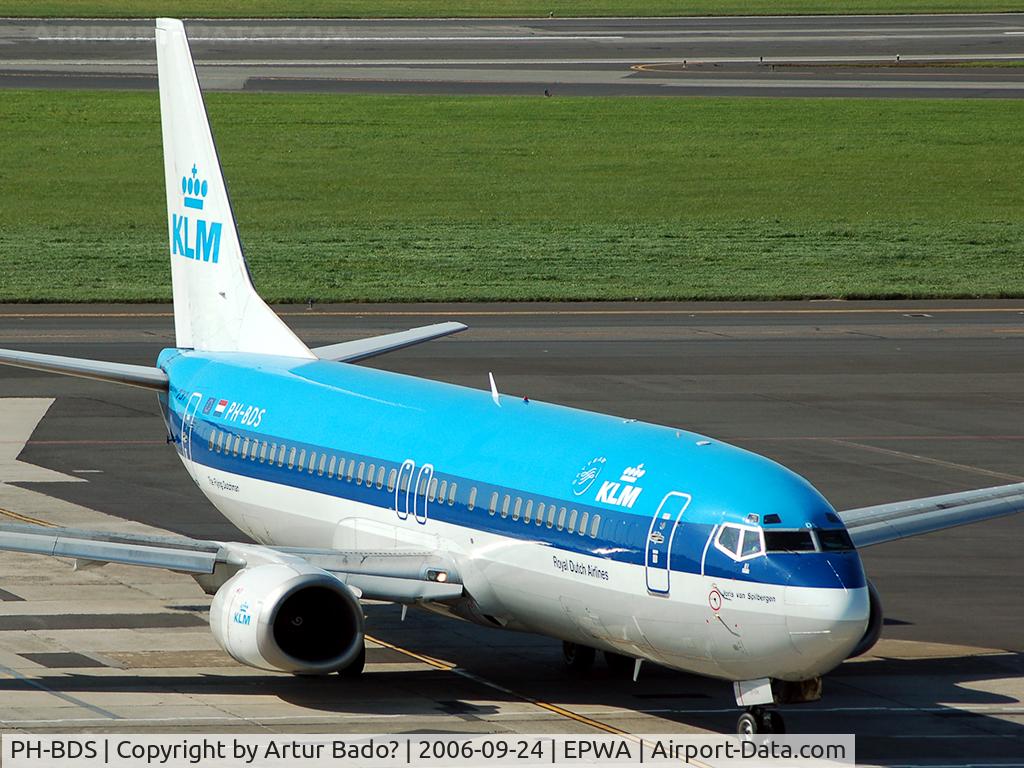 PH-BDS, 1989 Boeing 737-406 C/N 24529, KLM