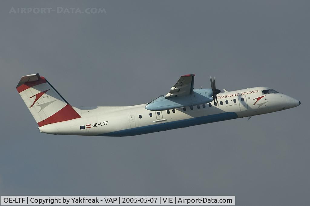 OE-LTF, 1996 De Havilland Canada DHC-8-314Q Dash 8 C/N 423, Austrian Arrows Dash 8-300