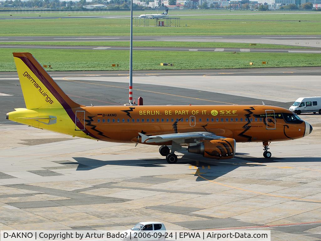 D-AKNO, 1999 Airbus A319-112 C/N 1147, Germanwings
