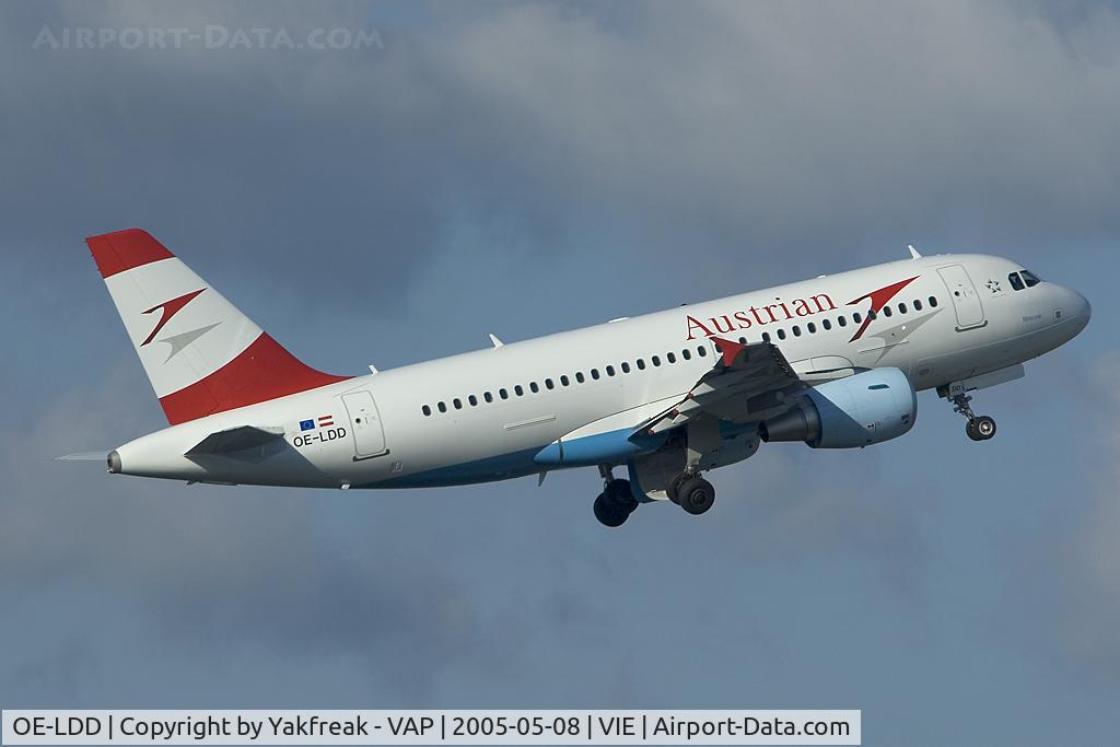 OE-LDD, 2005 Airbus A319-112 C/N 2416, Austrian Airlines Airbus 319