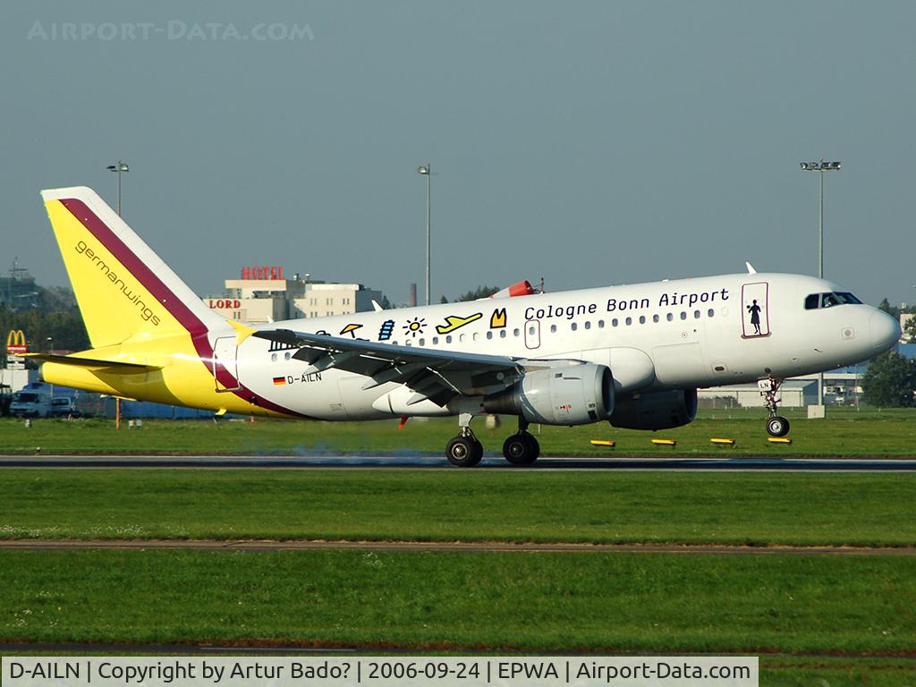 D-AILN, 1997 Airbus A319-114 C/N 700, Germanwigs