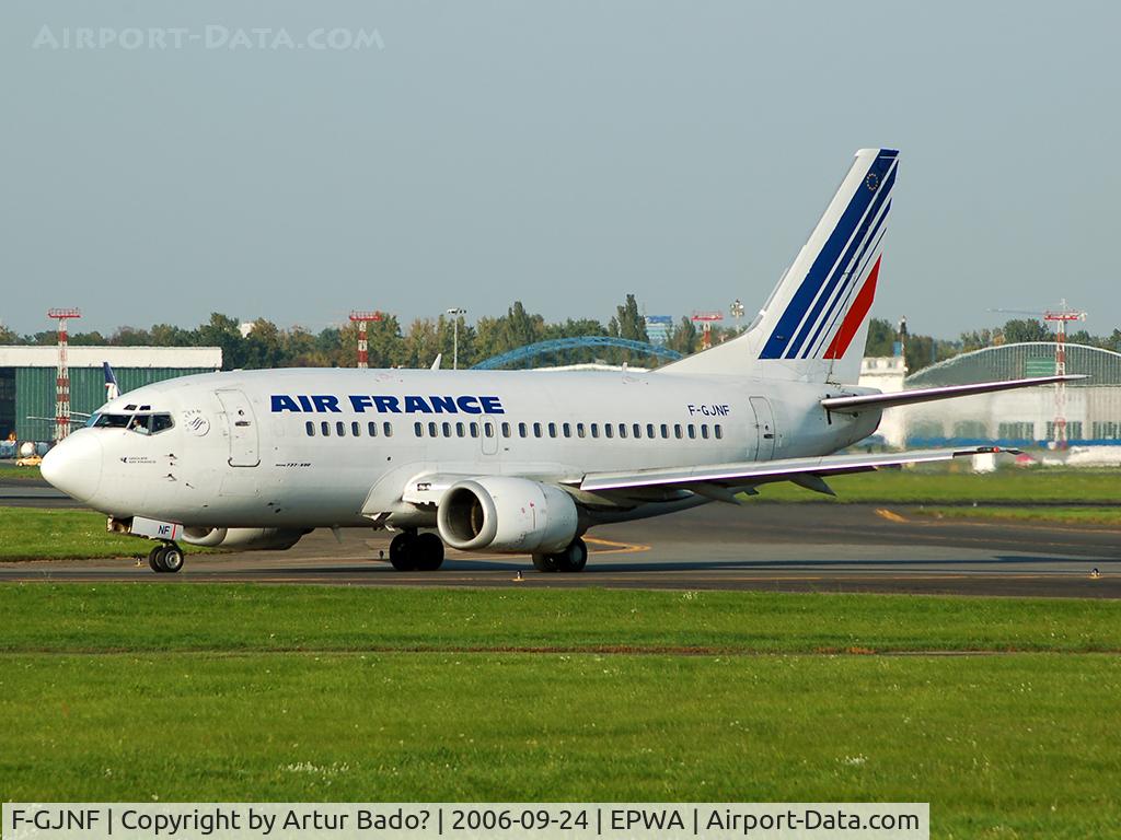 F-GJNF, 1991 Boeing 737-528 C/N 25231, Air France