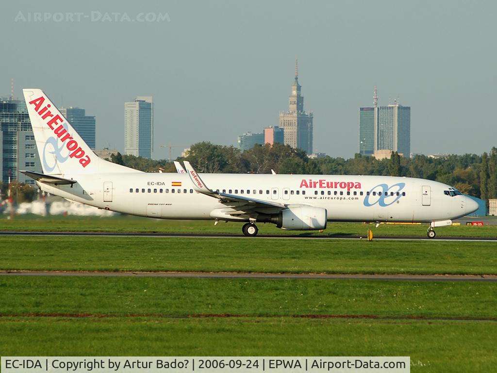 EC-IDA, 2002 Boeing 737-86Q C/N 32773, AirEuropa