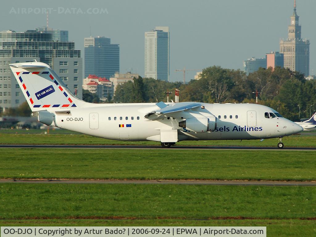 OO-DJO, 1995 British Aerospace Avro 146-RJ85 C/N E.2279, SN Brussels Airlines