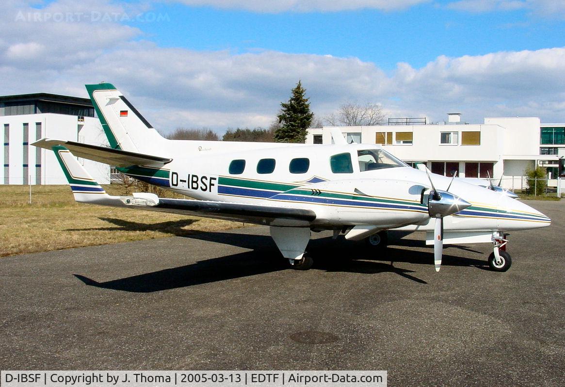 D-IBSF, Beech 60 Duke C/N P-536, EX N80WE