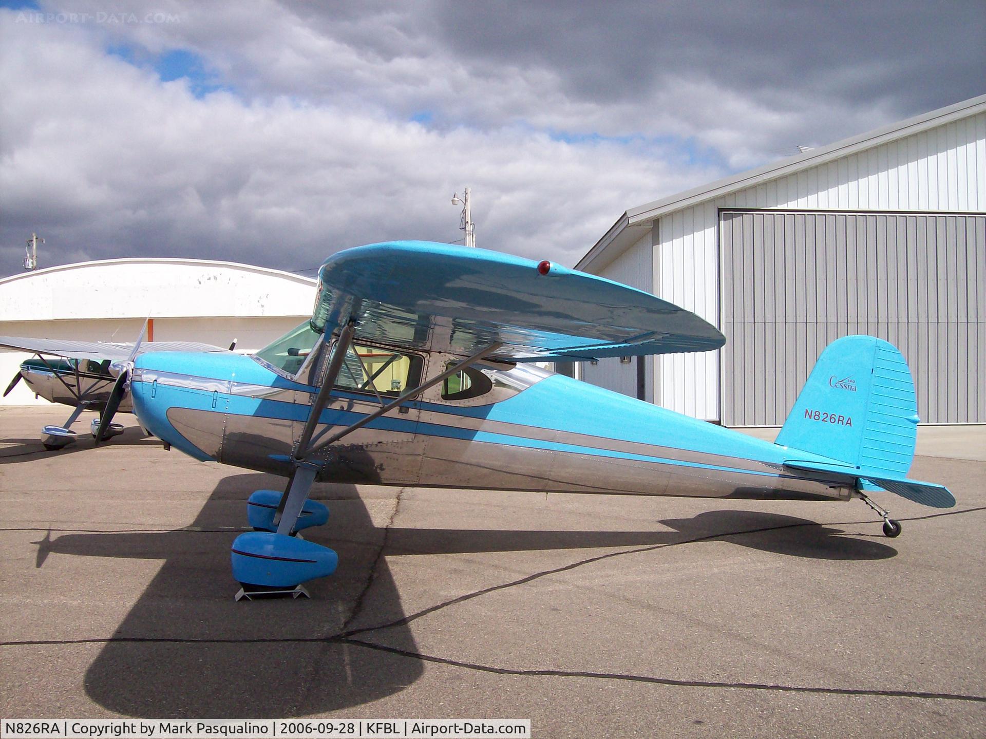 N826RA, 1947 Cessna 140 C/N 13514, Cessna 140