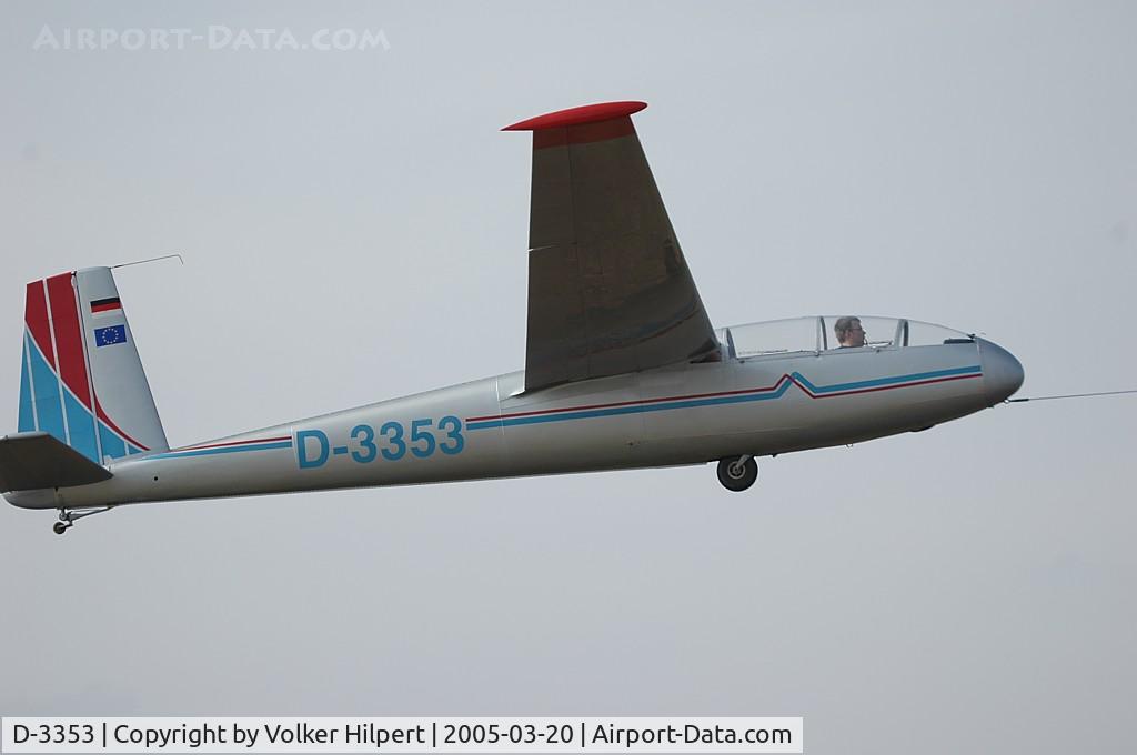 D-3353, Let L-13 Blanik C/N 172605, Let L-13 Blanik