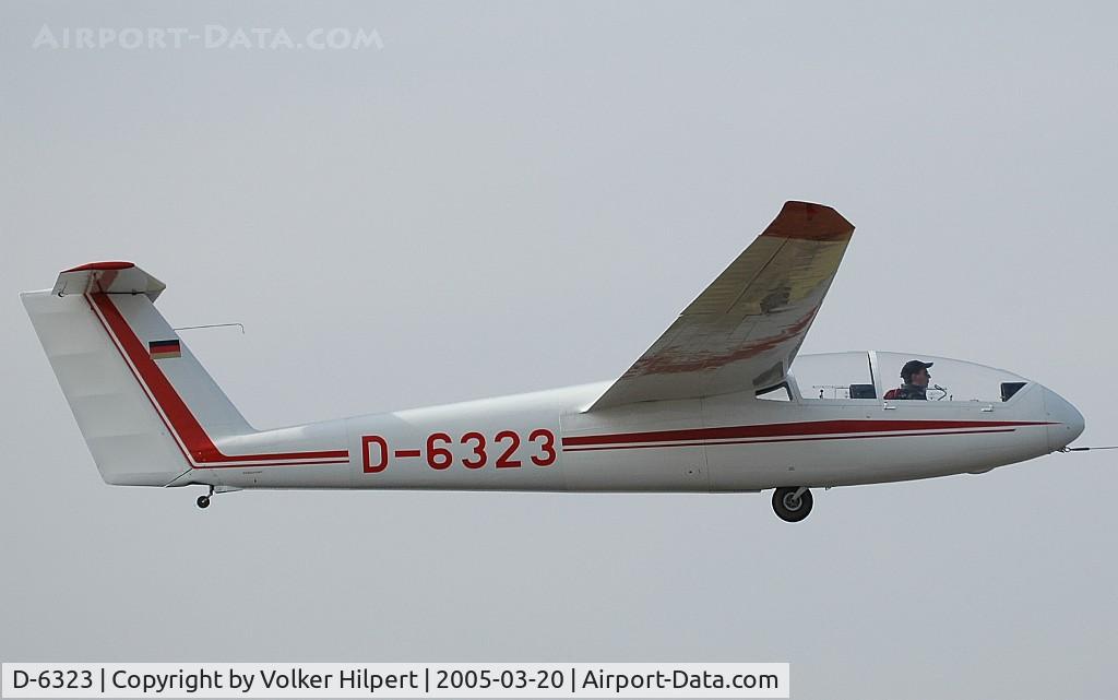 D-6323, Let L-23 Super Blanik C/N Not found D-6323, Let L-23 Super Blanik