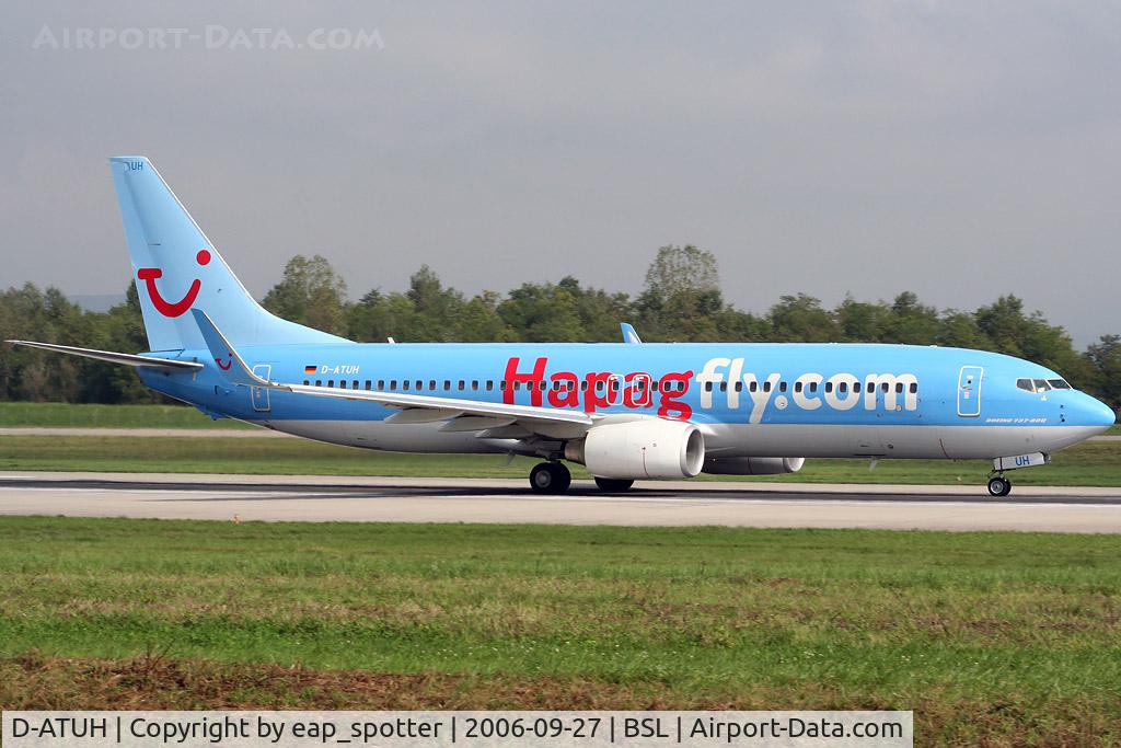 D-ATUH, 2006 Boeing 737-8K5 C/N 34689, Departing to Las Palmas