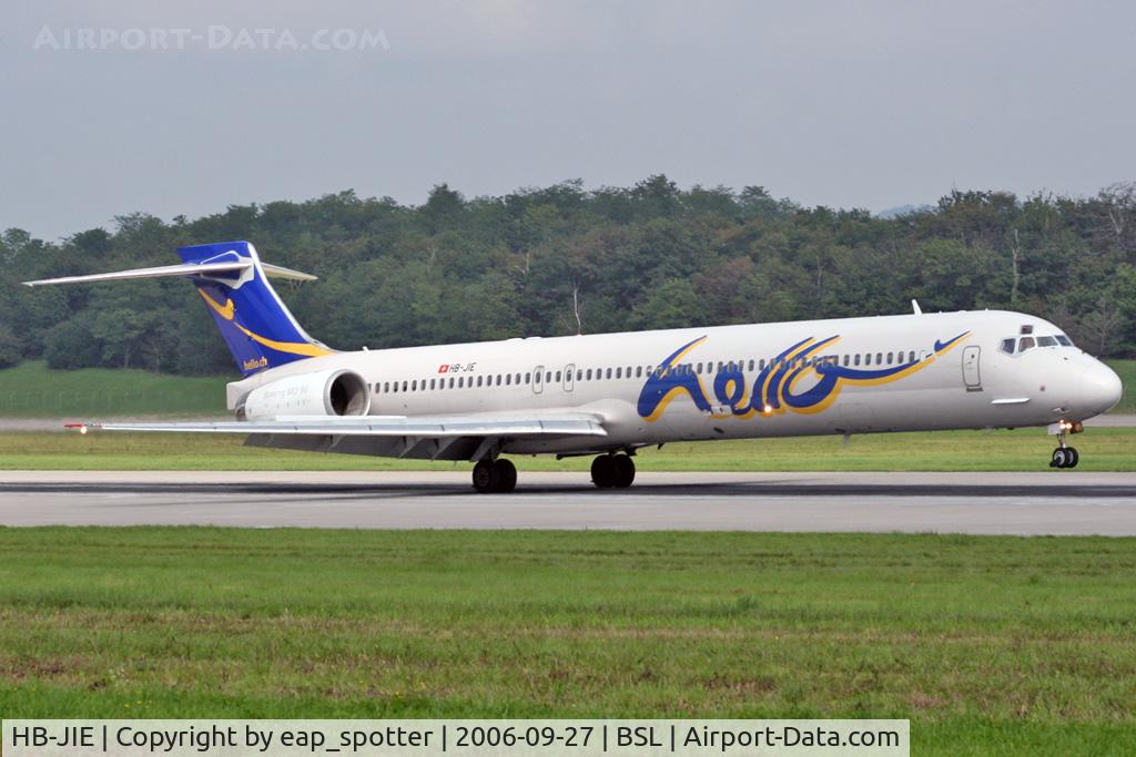 HB-JIE, 1996 McDonnell Douglas MD-90-30 C/N 53461, ferry from ZRH